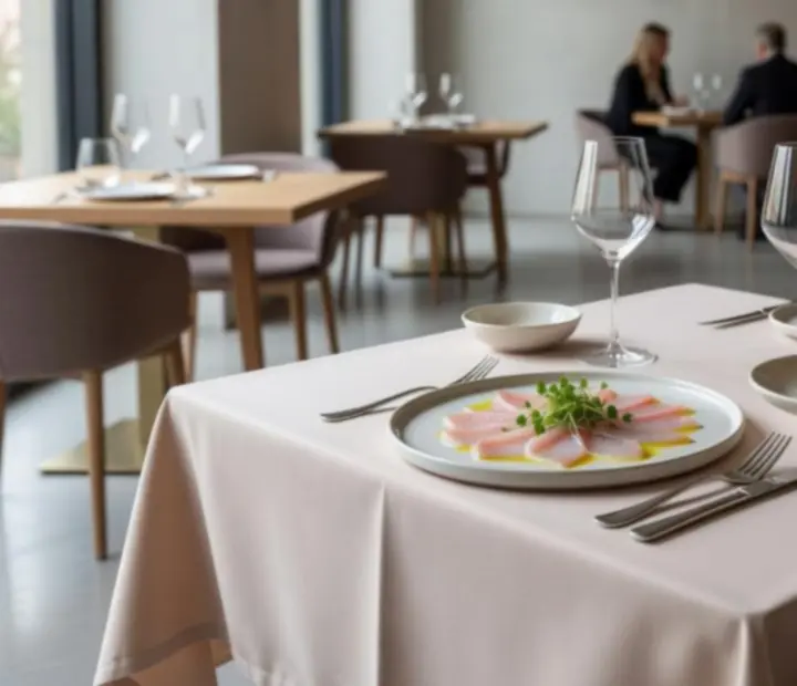 Signature Cashebo restaurant dish presented with modern editorial styling.